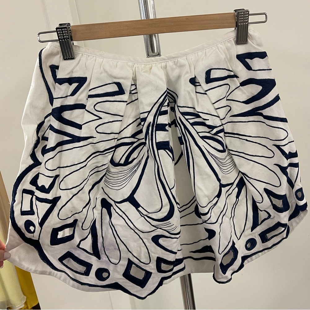 ALICE MCCALL Embroidered Mini skirt